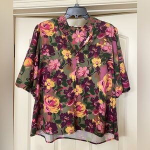 THML women’s floral blouse